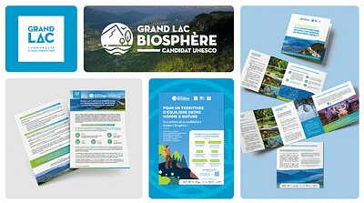Graphisme - Grand Lac - Communauté d'agglomération - Identité Graphique