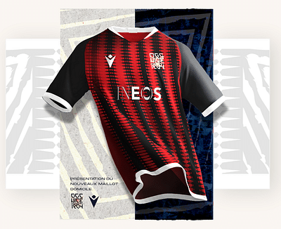 Rebranding fictif de l'OGC nice - Evénementiel