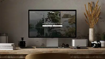 Fotokunst perfekt inszeniert im Shopify-Shop - Webseitengestaltung