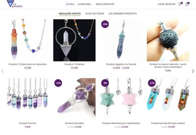 Le Pendule - E-commerce