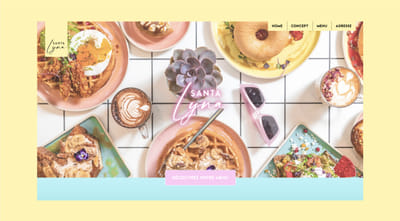 SANTA LYNA - CRÉATION SITE WORDPRESS - Design & graphisme