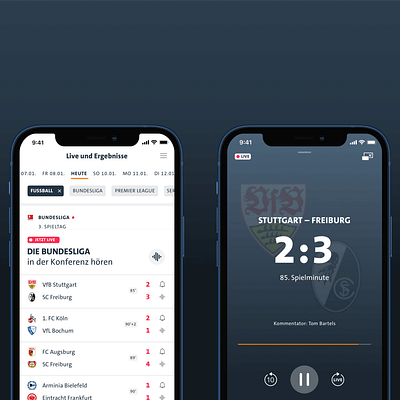 Codevise - Sportschau App - Mobile App