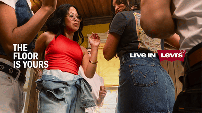 LEVI’S 'The Floor Is Yours'  global social, TV and music collaboration - Publicidad