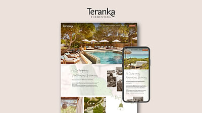Web Hotel Teranka Formentera - Website Creation