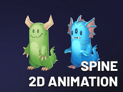 Spine 2D Animation - Game Entwicklung