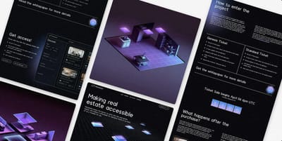 Branding and Development for Proptech Startup - Webseitengestaltung