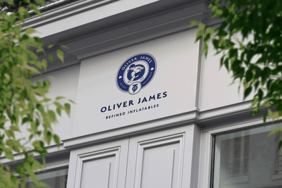 Oliver James Brand Identity - Branding y posicionamiento de marca