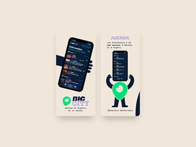 Big City — application mobile de l'agenda des sorties - Application mobile