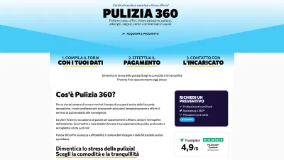 Costruzione Sito Web Impresa di Pulizia - SEO