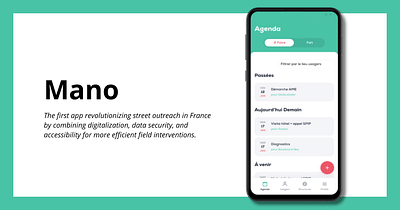 MANO : The digital revolution of health outreach - App móvil