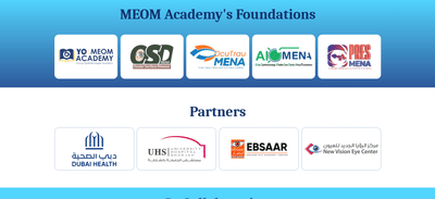 MEOM Academt - Website Creatie