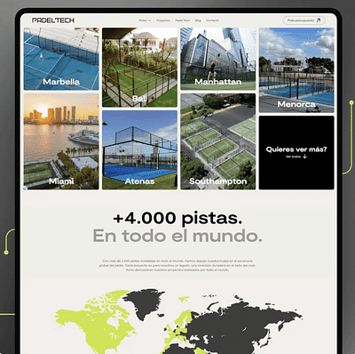 Padel Tech - Web Application