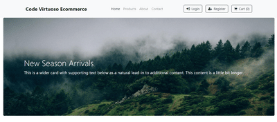 E-Commerce Application - Website Creatie