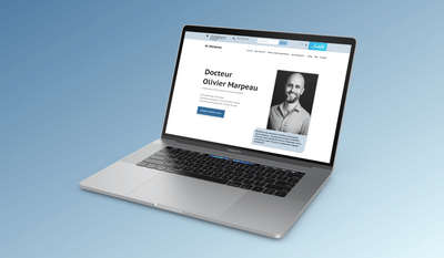 Site vitrine : Chirurgien Gynécologue - Website Creation