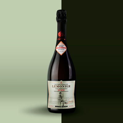 Packaging design - Lemonier - vino espumoso - Rédaction et traduction