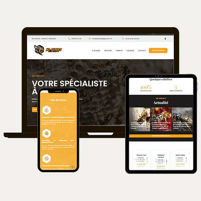 Réalisations de site internet - Webseitengestaltung