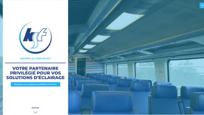 Kst Lighting - Création de site internet