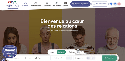 Création site internet immobilier - Website Creation