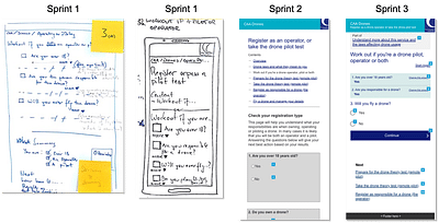 Civil Aviation Authority Drone Registration - Ergonomy (UX/UI)