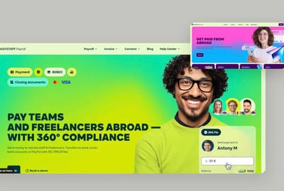 EasyStaff: hiring and payout platform migrated to WordPress - Website Administration