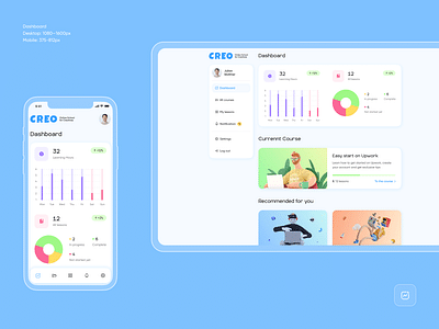 CREO – Ed-tech platform - Webanwendung