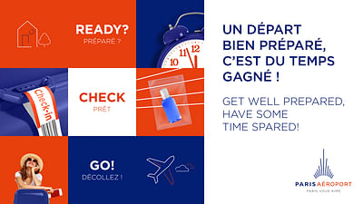 Ready? Check, Go! - Publicité