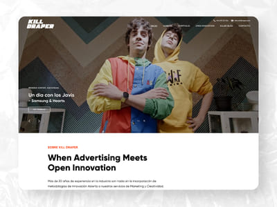 Diseño y Desarrollo Web para Agencia de Publicidad - Creación de Sitios Web