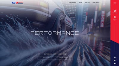 GT Radial Website - Digitale Strategie