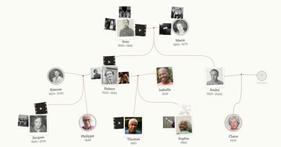 Parenthèse, un arbre de famille qu'on lit sans mode d'emploi - Création de site internet