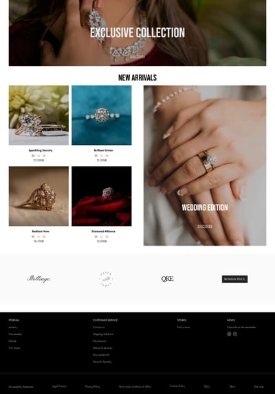 Création d'un site web [ETERNAL] - Website Creation