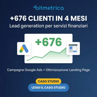 Da 0 a 676 clienti in 4 mesi con Google Ads - Publicité en ligne
