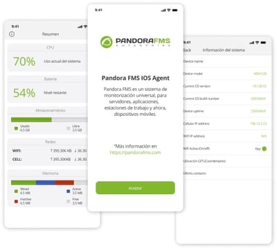 App Pandora - App móvil