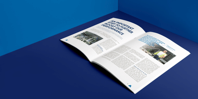 Messestand & Printmedien für Konzern - Andritz AG - Diseño Gráfico