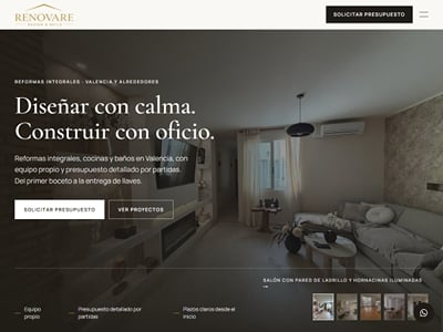 Renovare: web y captación para reformas en Valencia - Publicidad Online