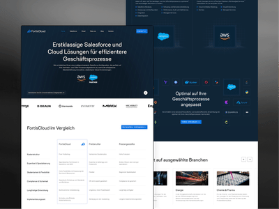 Fortiscloud GmbH - Webflow Website - Webseitengestaltung