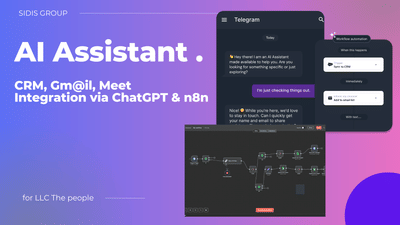 AI Assistant for CRM, Gmail & Meet Integration - Développement de Logiciel