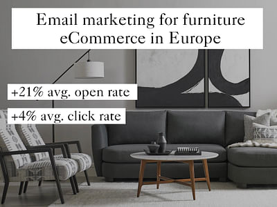 Email marketing for furniture stores in Europe - Publicidad
