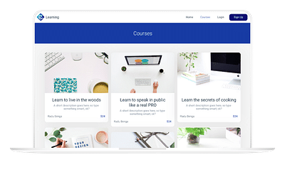 eLearning Platform - Webanwendung
