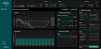 Electrochemical Analysis Web App - Webanwendung
