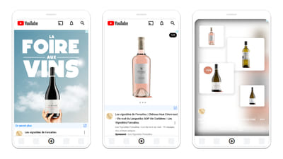 Publicités pour coopératives viticoles - Publicité en ligne