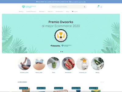 Desarrollo web en Prestashop | Parafarmacia - Creación de Sitios Web