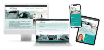 Antje Mackert - Praxis für Osteopathie - Webseitengestaltung