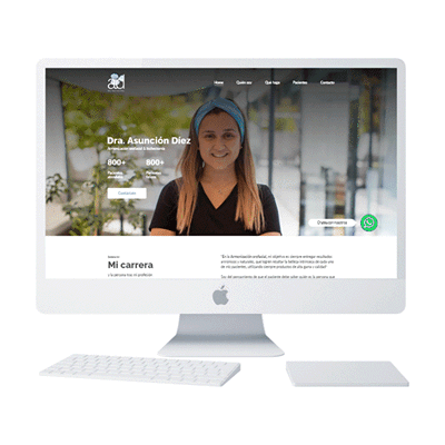 Dra Diez - Website Creation