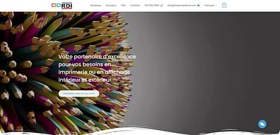 Imprimerie RDI - Website Creation