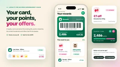 Supermarket Loyalty App - Mobile App