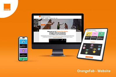 Orange Fab - Website Creation