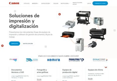 Canon: Estrategia de Posicionamiento & Ecommerce - Stratégie digitale