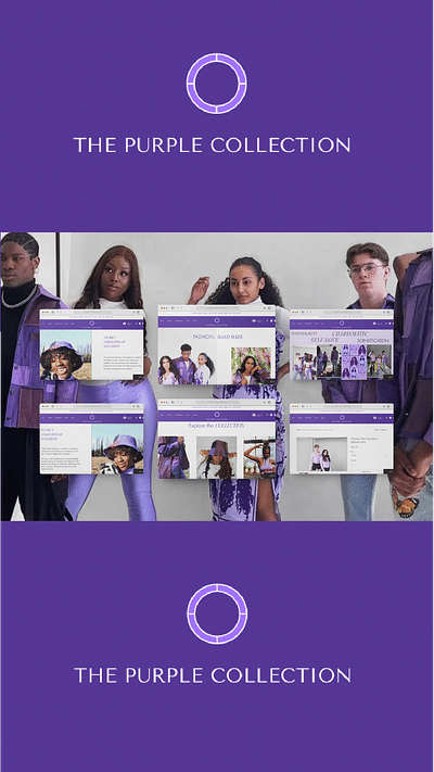 The Purple Collection - Webseitengestaltung