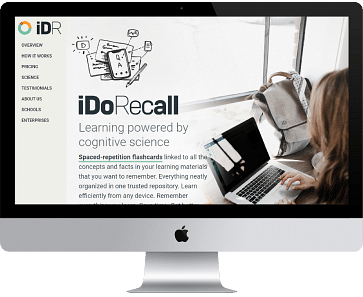 iDoRecall - Educational app - Web Applicatie