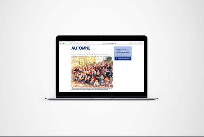 Amélioration d’une plateforme existante - Web Applicatie